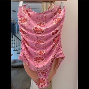 J Crew one piece ruched swimsuit